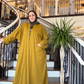 Pocket Anorak Abaya - Golden Ochre Athleisure