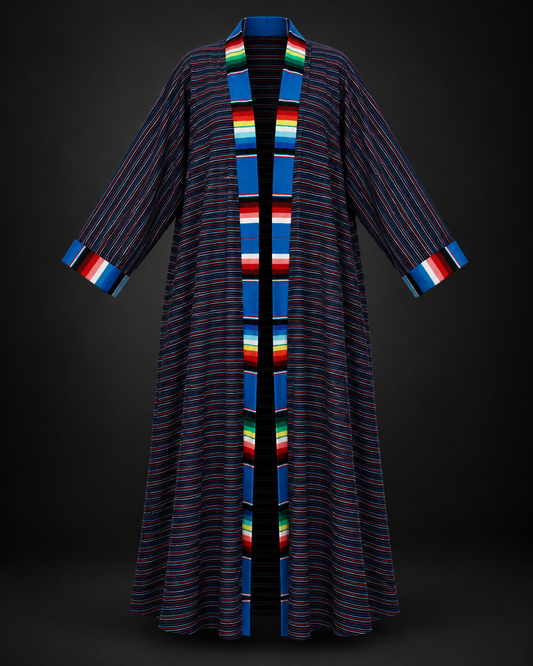 Guadalupe Abaya — Azul | Threads of Renewal 2026