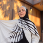 Printed Jersey Hijab: Rainshadow