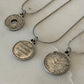 Historic Palestine Necklace: Silver Coin