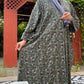Pocket Anorak Abaya - Moss & Glass
