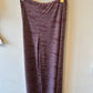 Performance Burnout Jersey Palazzo Pant: Burgundy Lace