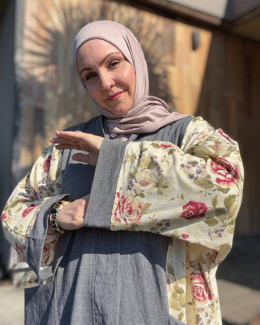 Pocket Anorak Abaya — Garden Porch