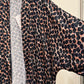 Nour Oversized Abaya - Evergreen & Blush Escape