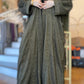 Pocket Anorak Sweater Abaya - Gilded Night Sky