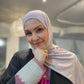 Performance Jersey Hijab: Petal Blush