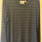 MC Everyday Tunic - Striped Black & Dark Grey