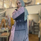 Pocket Anorak Sweater Abaya - Courtside