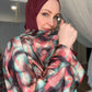 Nour Oversized Satin Abaya - Desert Pulse
