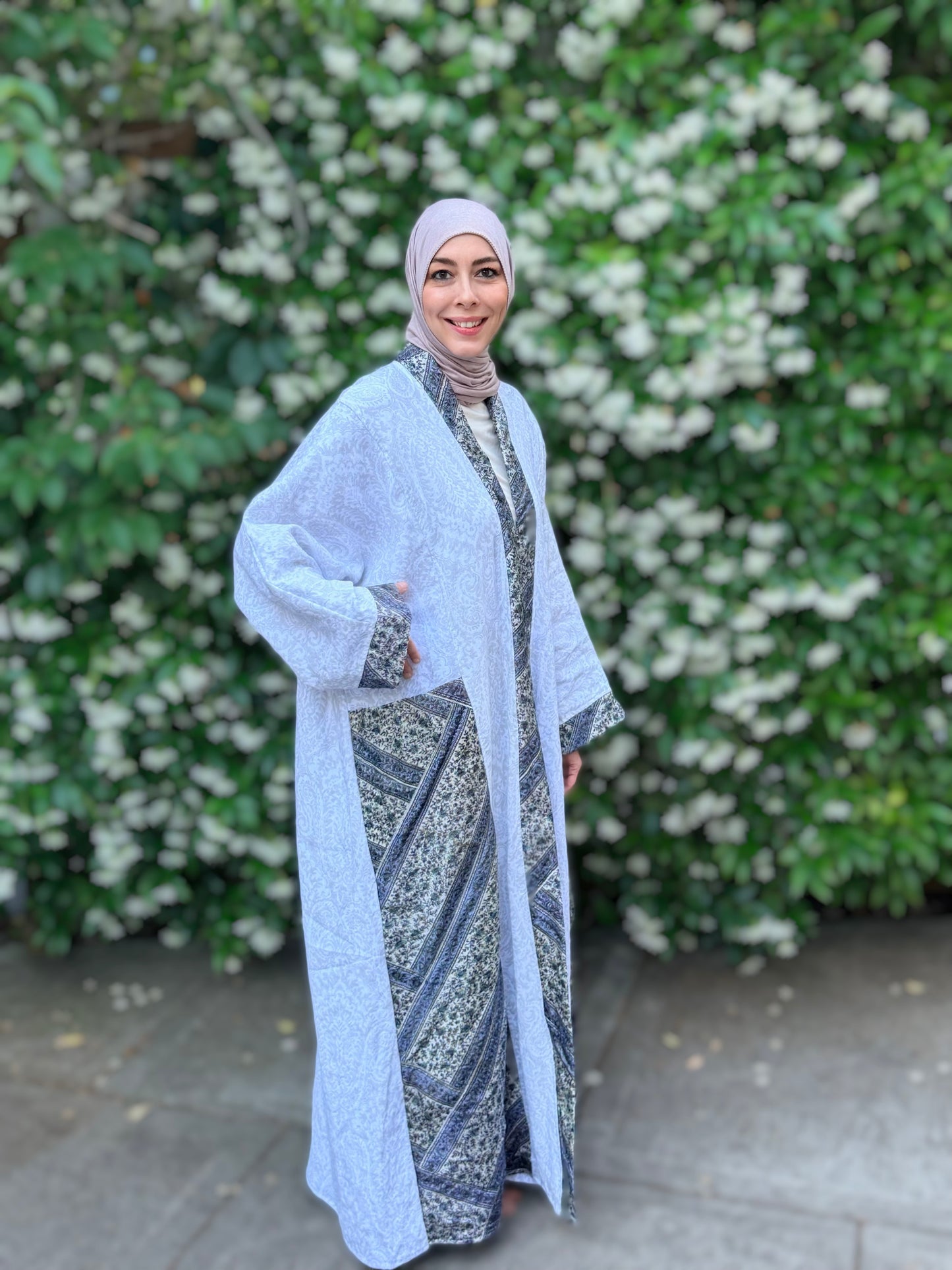 Pocket Anorak Abaya — Linen & Indigo