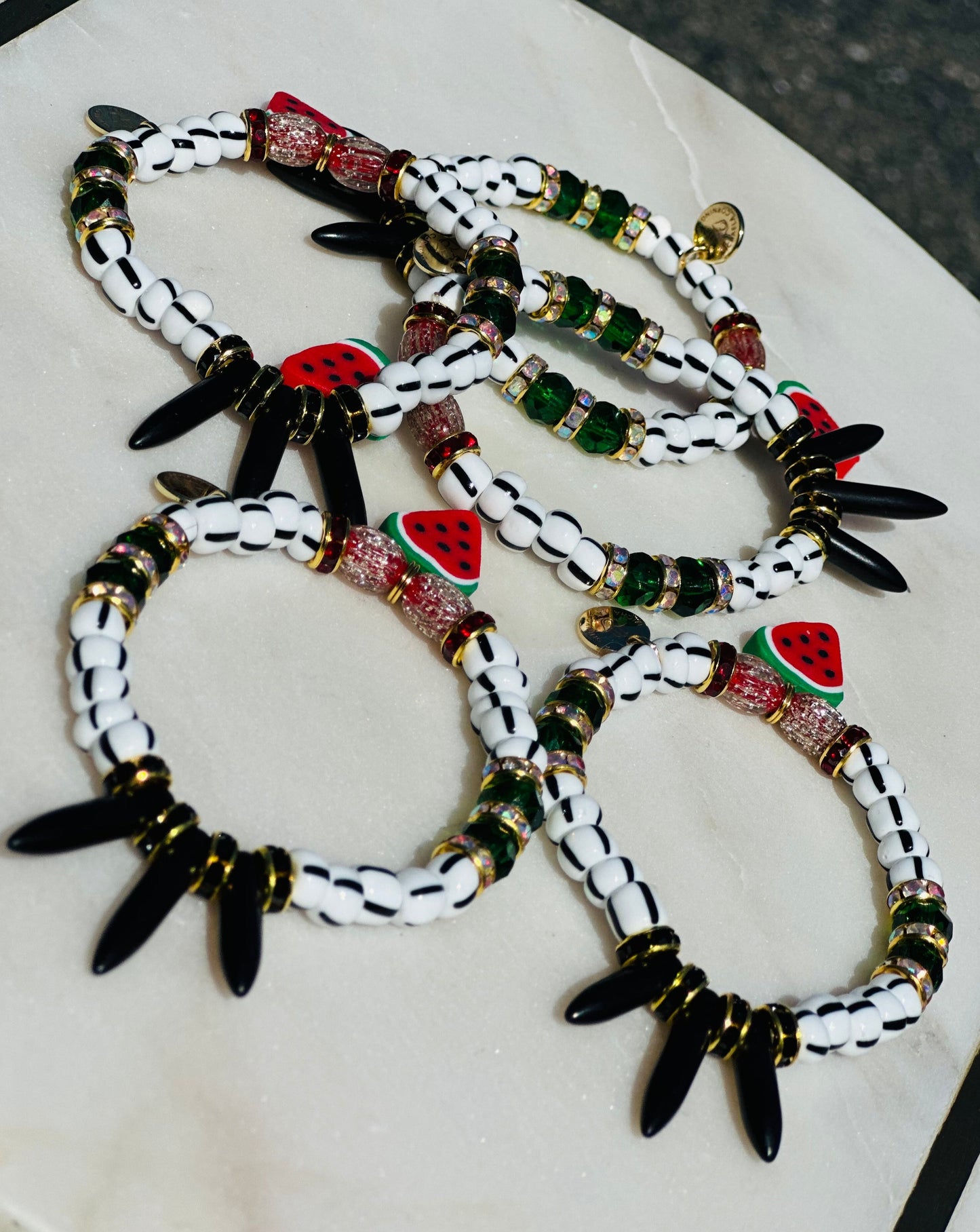 Freedom Bracelet: Black Spikes