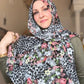 Crinkle Chiffon Hijab: Zahra Safari