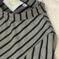 MC Everyday Tunic - Striped Dark Grey and Black