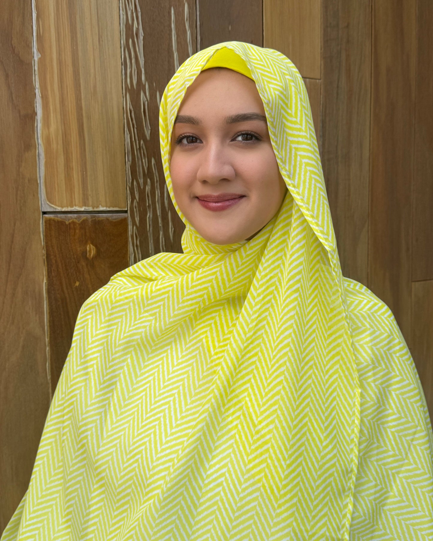 Chiffon Hijab: Shamsa Chevron