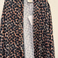Nour Oversized Abaya - Evergreen & Blush Escape