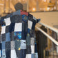 One-of-One | The Power Silhouette Abaya - Denim Patchwork (Upcycled |Tommy Hilfiger Reclaimed)