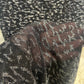 Jersey Hijab: Metallic Silver & Black Leopard