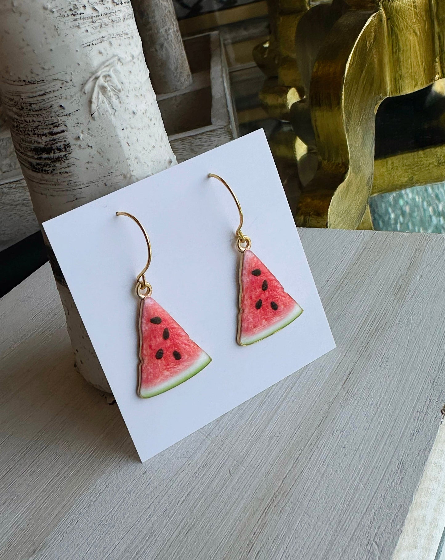 Large Freedom Melon Earrings