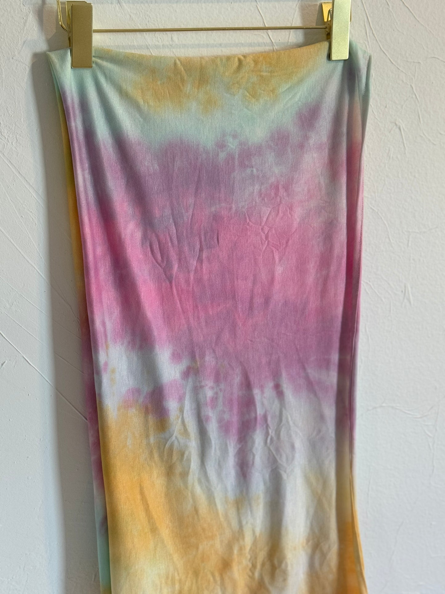 Tie Dye Jersey Hijab: Unicorn Rainbow