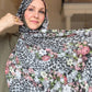 Crinkle Chiffon Hijab: Zahra Safari
