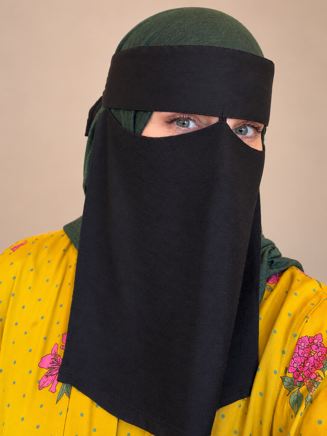 Handmade Bedouin Burqa Face Veil — Souq Hareem