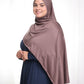 Performance Jersey Hijab: Mocha Latte