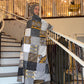 One-of-One | The Power Silhouette Abaya - Black & White Patchwork (Upcycled)
