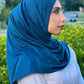 Performance Jersey Hijab: Prussian Blue