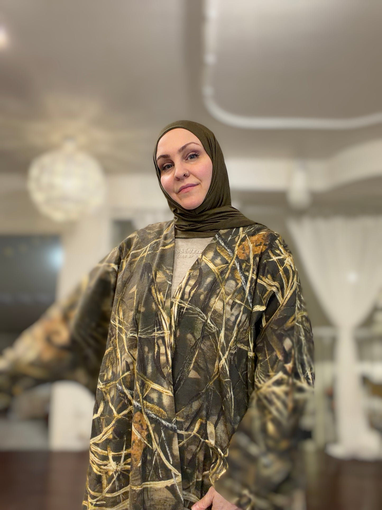 Power Silhouette Abaya - Wild Terrain