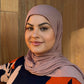 Sporty Tissue Jersey Hijab: Nude