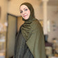 Performance Jersey Hijab: Dark Moss