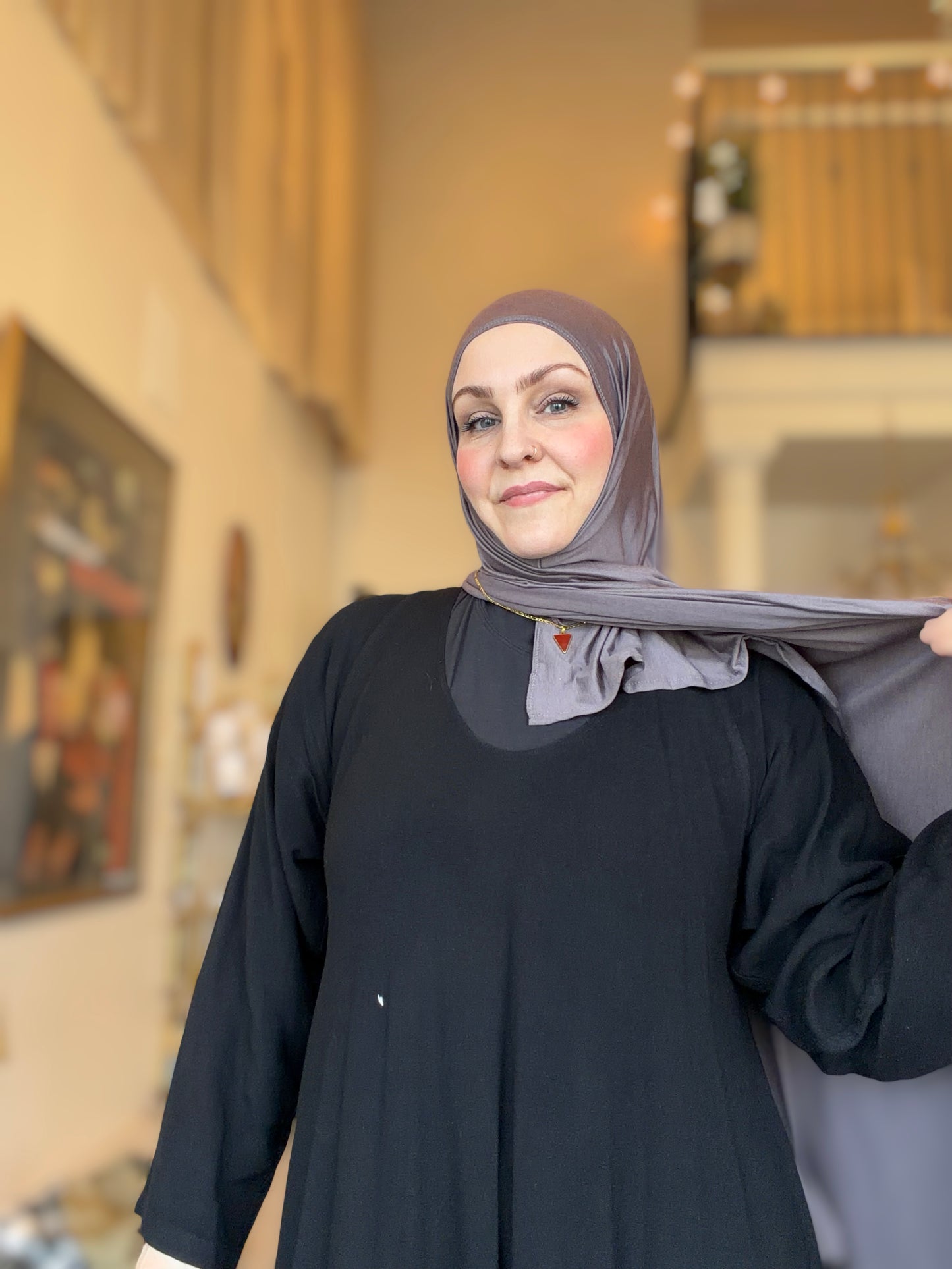 Performance Jersey Hijab: Cocoa Puff