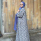Pocket Anorak Abaya - River Rock