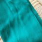 Extra Wide Crinkle Chiffon Hijab: Emerald Green