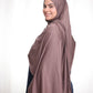 Performance Jersey Hijab: Mocha Latte