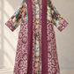 Up-cycled Pocket Anorak Abaya - Rosewood Garden
