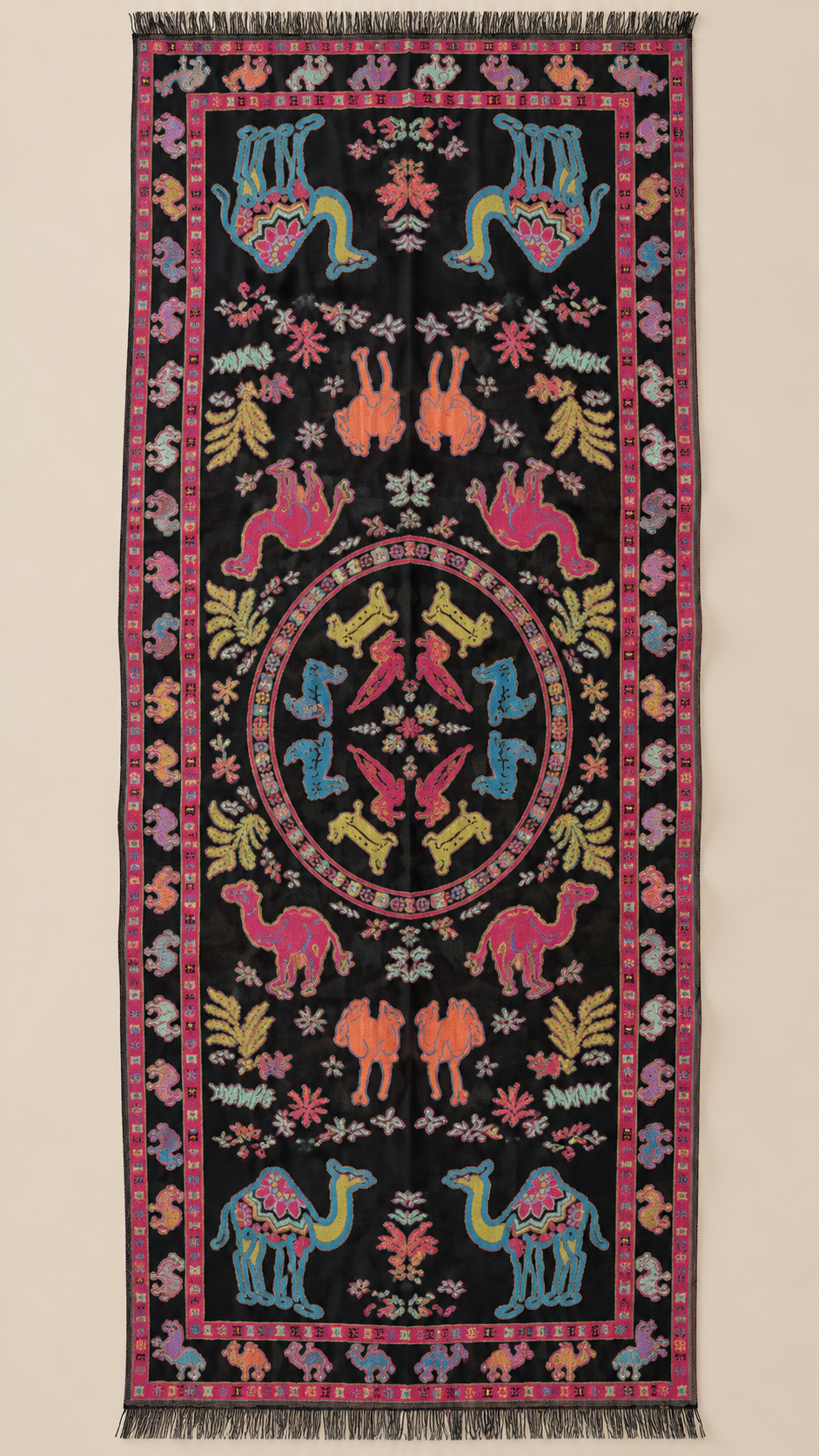 Caravan Camels Pashmina — Souq Hareem