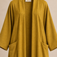 Pocket Anorak Abaya - Golden Ochre Athleisure