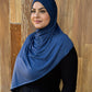 Jersey Hijab: Prussian Blue