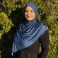 Jersey Hijab: Prussian Blue