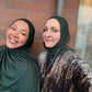 Performance Jersey Hijab: Forest Noir