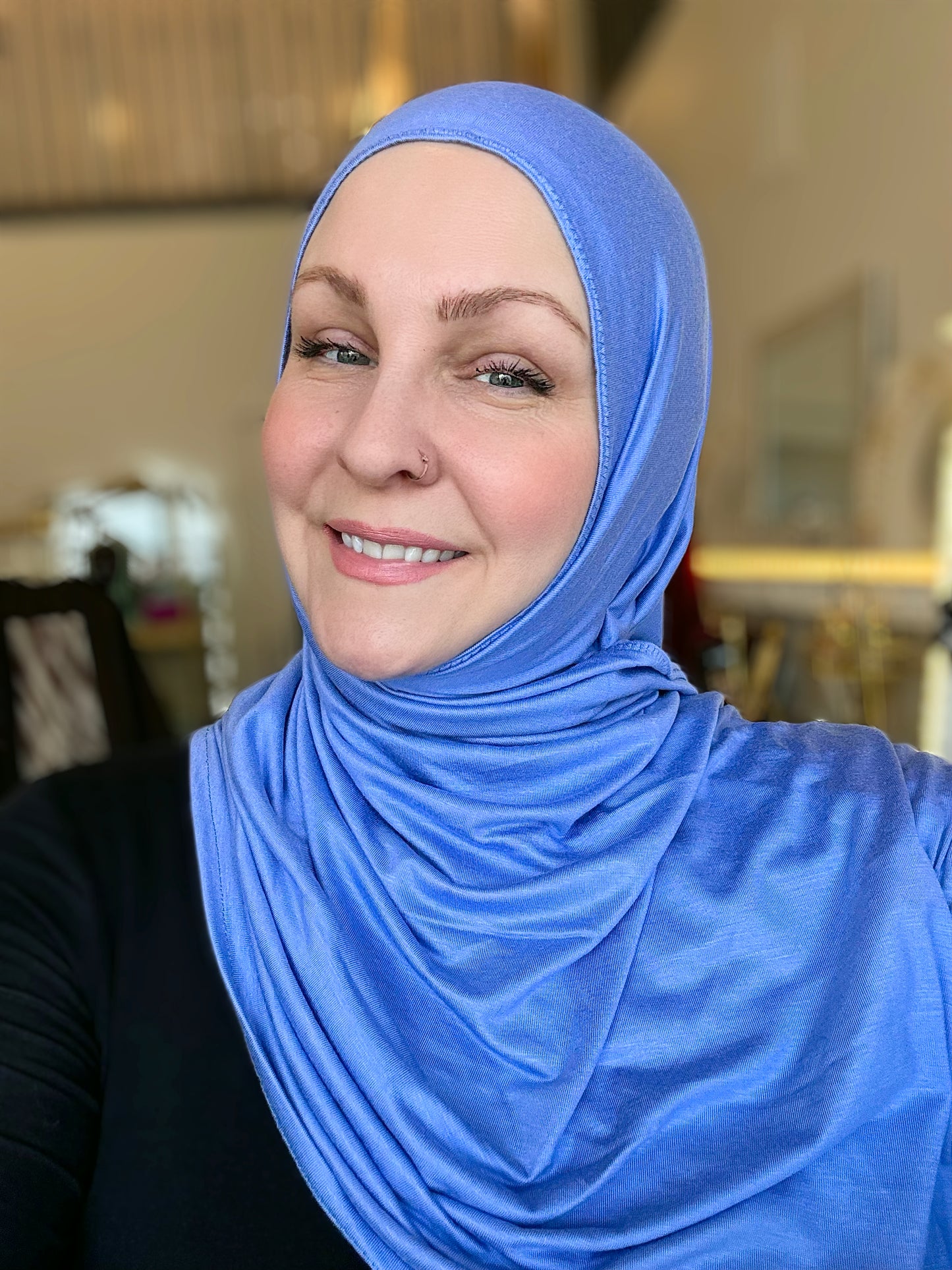 Jersey Hijab: Deep Lavender