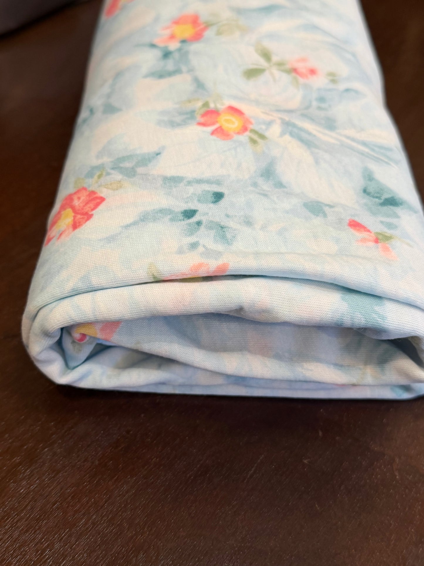 "Whispered Garden" Cotton Jersey Prayer Set