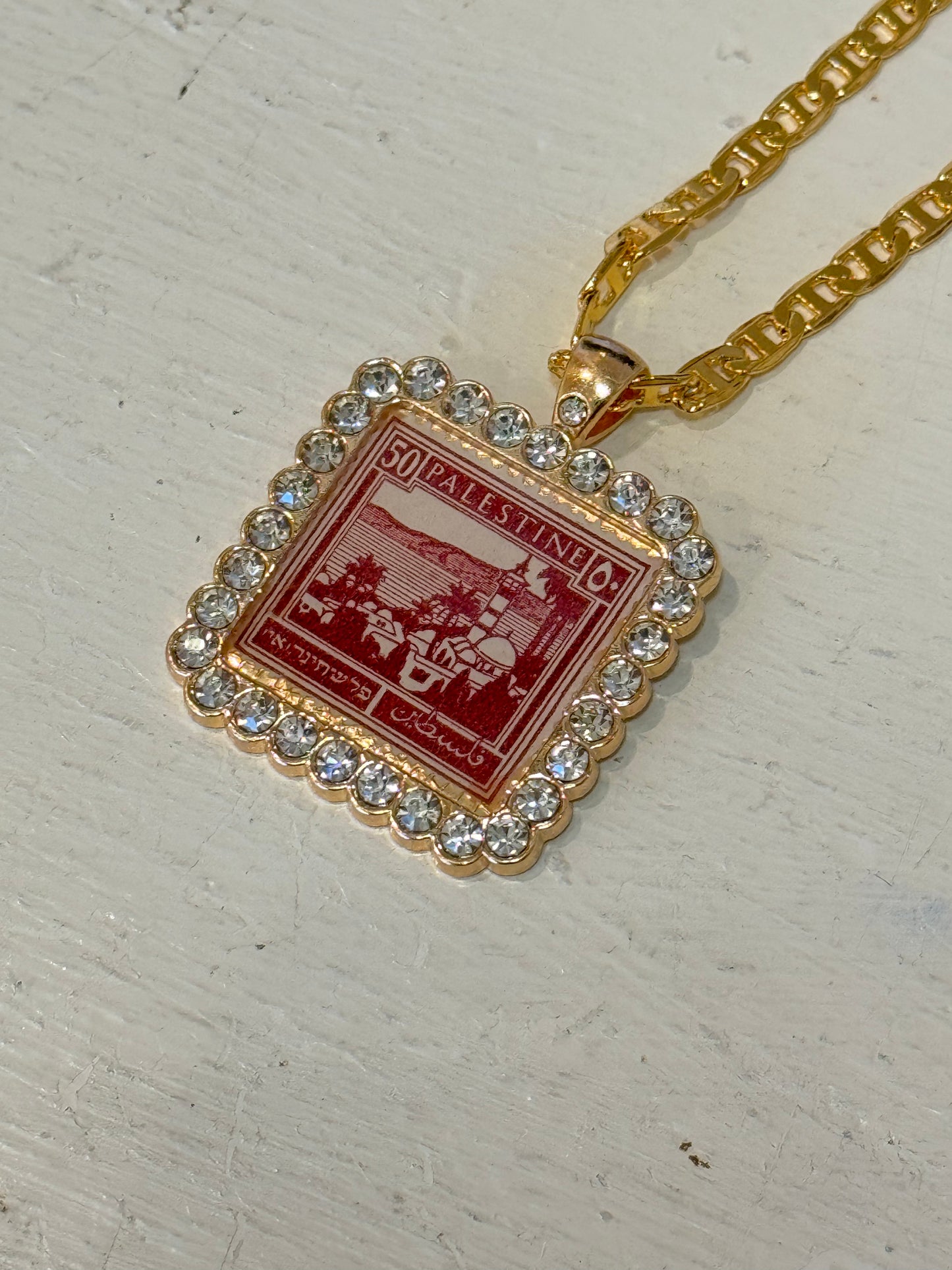 Historic Palestine Necklace: Scenic View