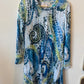 MC Everyday Active Tunic - Ocean Paisleys