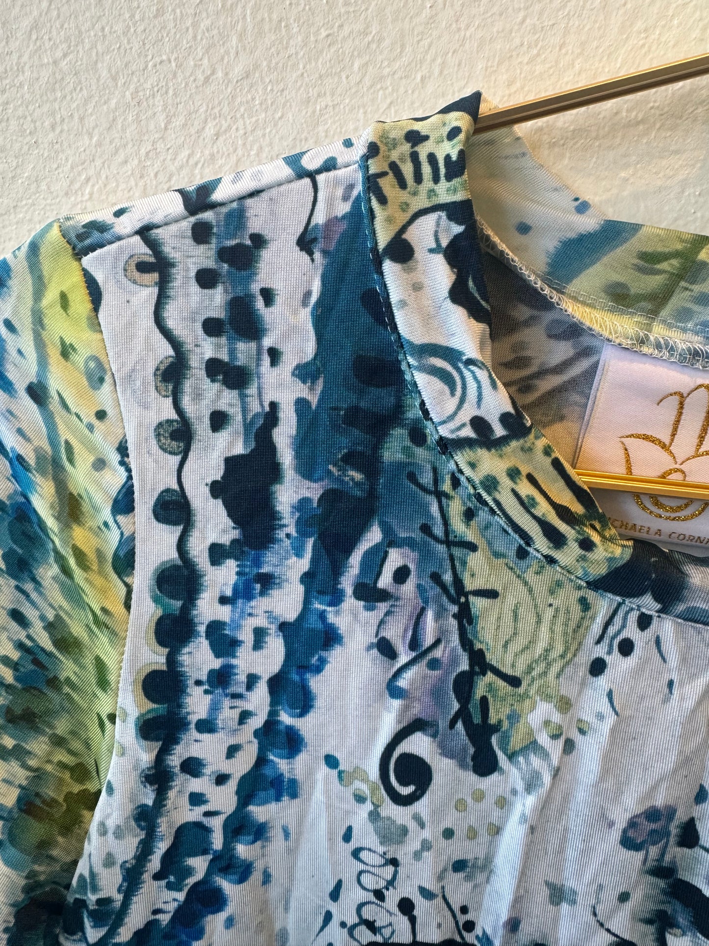 MC Everyday Active Tunic - Ocean Paisleys