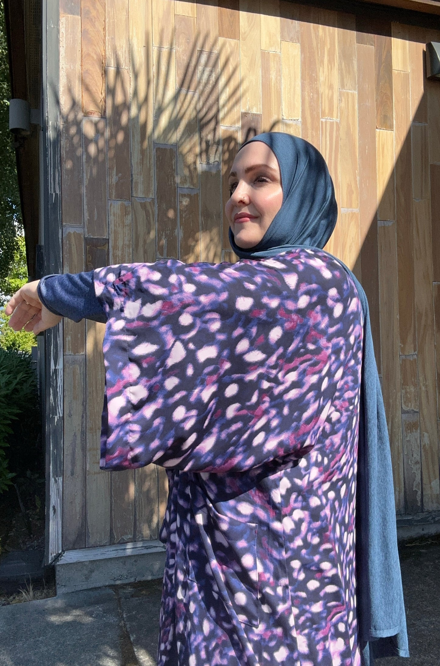Signature MC Kimono: Purple Ferrasha