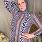 MC Essential Tunic - Imperial Zig Zag