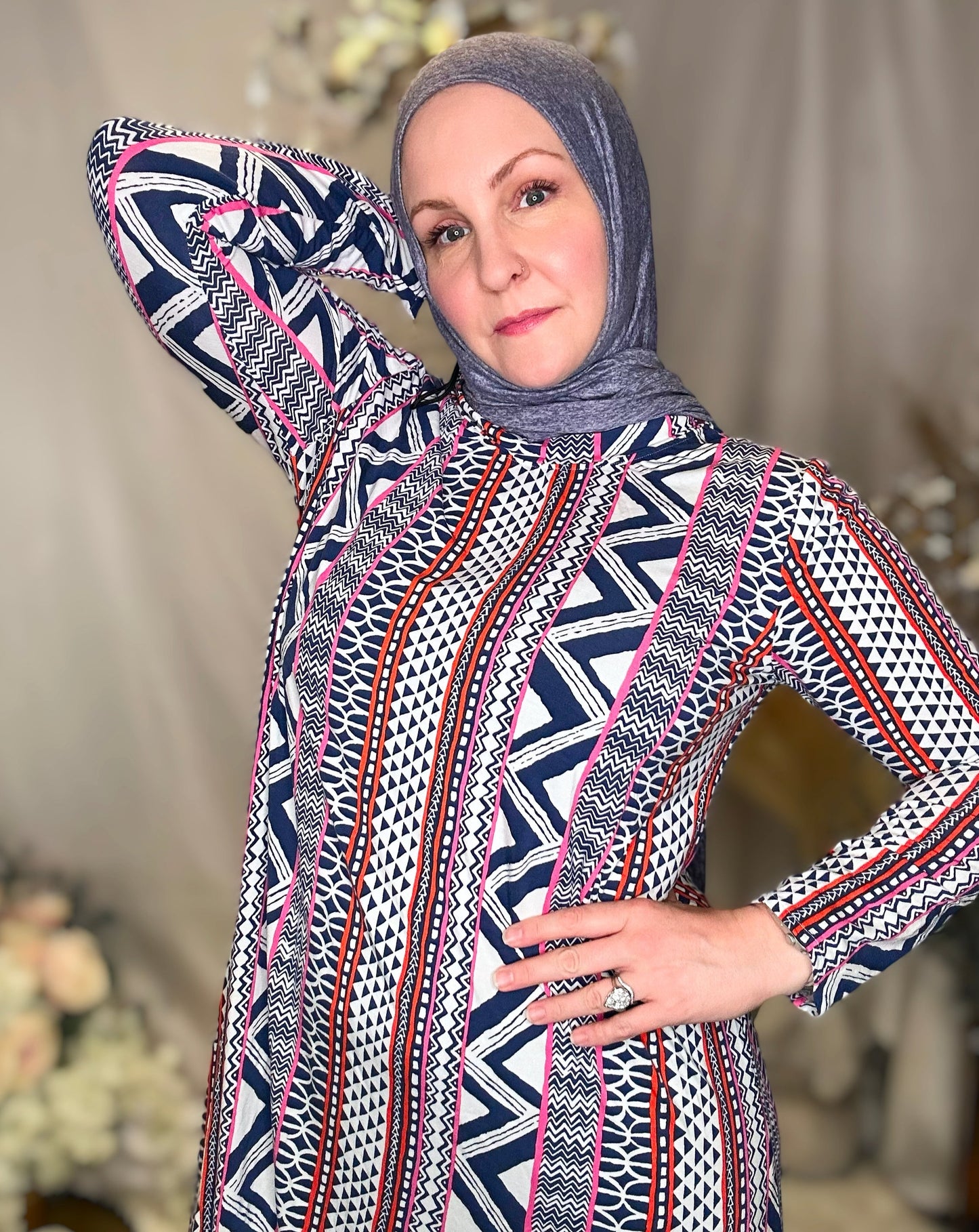 MC Essential Tunic - Imperial Zig Zag