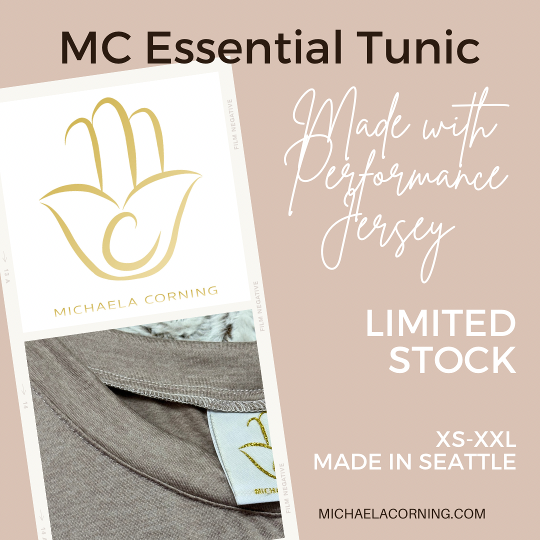 MC Essential Tunic - Oatmeal Performance Jersey
